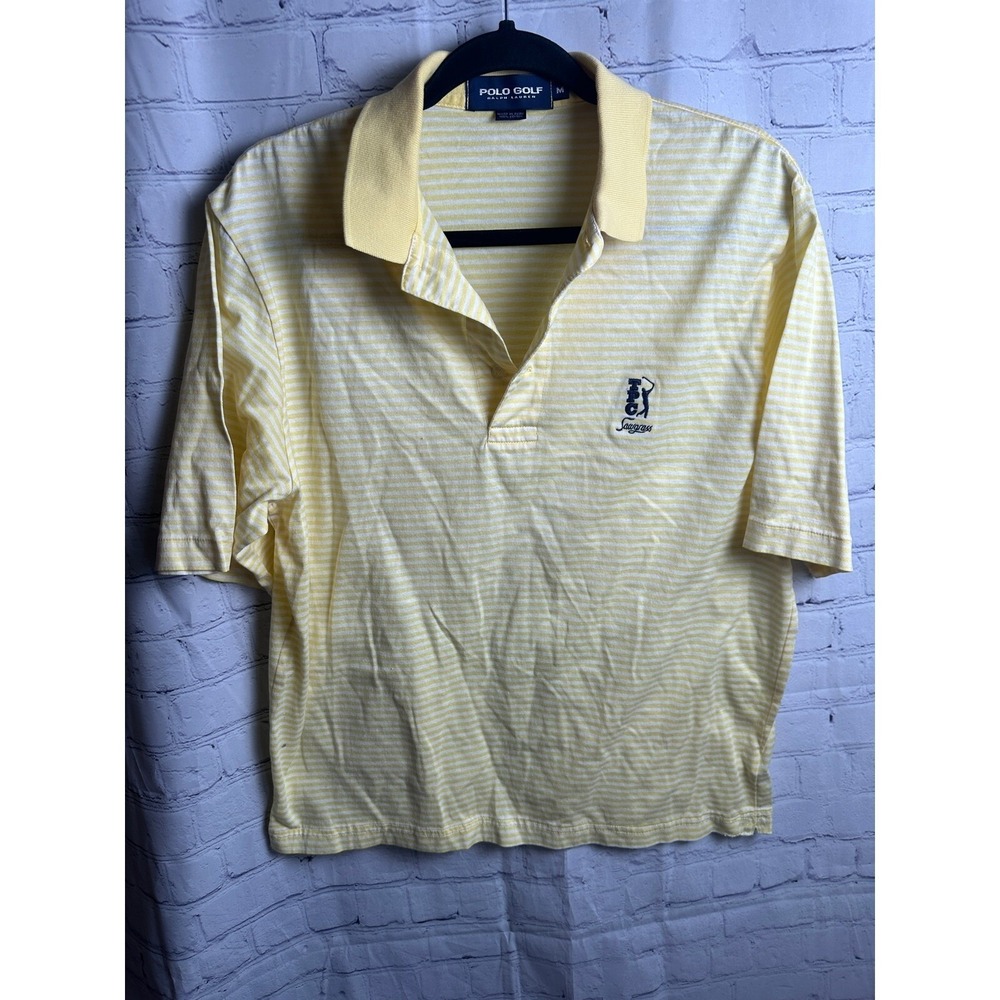 Polo Golf Ralph Lauren TPC Sawgrass Striped Golf Polo Shirt Medium